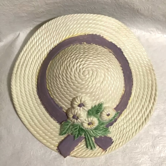 Burwood Other - VINTAGE 1985 BURWOOD PRETTY HAT BONNET WALL Pocket Beige Design